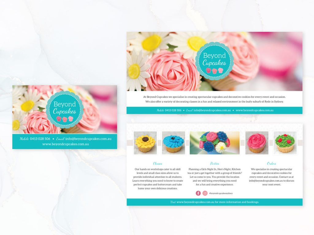 Beyond Cupcakes stationery